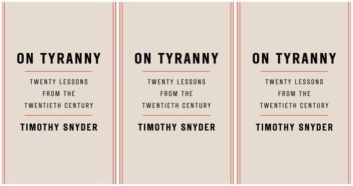 Sur la tyrannie est partout.