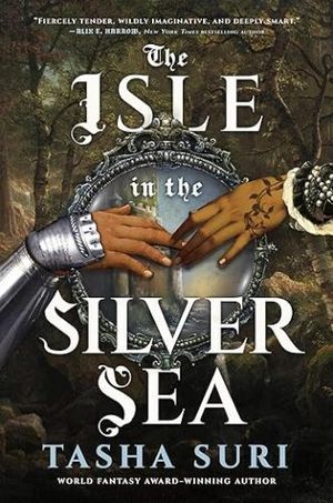 Couverture de l'île dans la mer d'argent par Tasha Suri