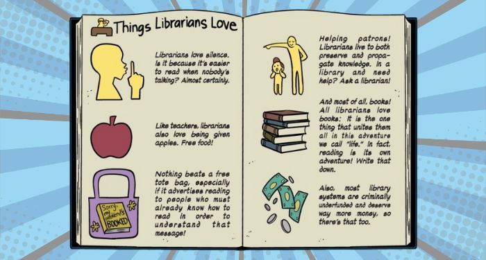 Comment nos héros utilisent la bibliothèque