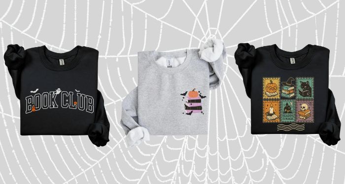 Sweatshirts d'Halloween Bookish effrayant parfaits