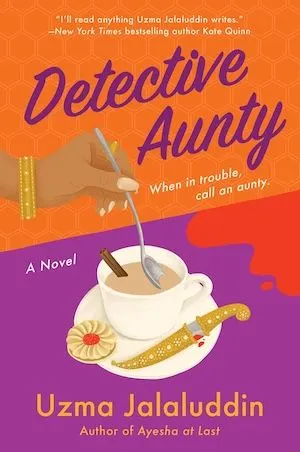couverture de Detective Aunty d'Uzma Jalaluddin