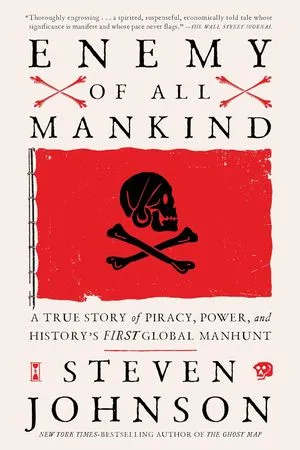 un graphique de la couverture d'Enemy of All Mankind de Steven Johnson