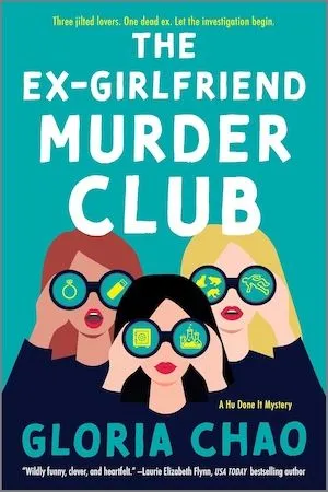 Couverture du livre The Ex-Girlfriend Murder Club de Gloria Chao