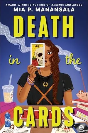 Couverture du livre Death in the Cards de Mia P. Mananansala
