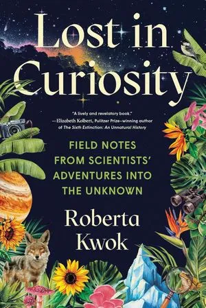 un graphique de la couverture de Lost in Curiosity
