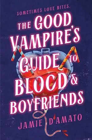 Couverture du livre Le guide du sang et des petits amis du bon vampire de Jamie D'Amato