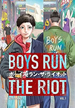 Couverture Boys Run the Riot de Keito Gaku