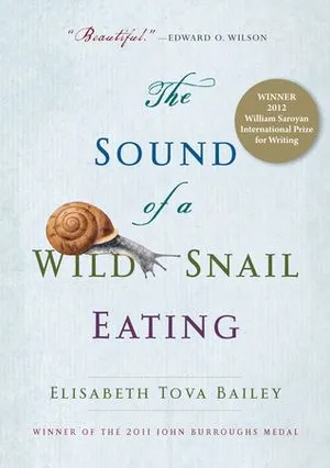 Couverture de Le son d'un escargot sauvage mangeant par Elisabeth Tova Bailey