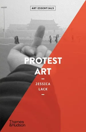 couverture d'un livre d'art de protestation