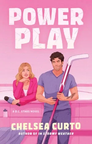Couverture de Power Play de Chelsea Curto, des romances chaudes de hockey