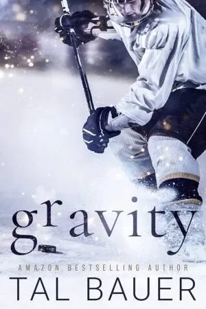 Couverture de Gravity de Tal Bauer, des romances chaudes sur le hockey