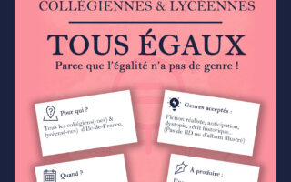 Concours Tous égaux : les jeunes Franciliens invités à imaginer l’égalité à travers la fiction