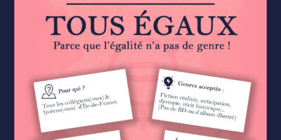 Concours Tous égaux : les jeunes Franciliens invités à imaginer l’égalité à travers la fiction