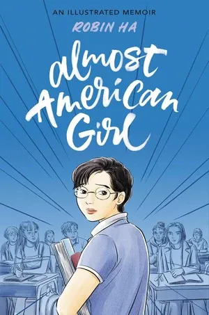 couverture du livre d'une fille presque américaine